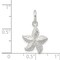 Sterling Silver Starfish Charm Jewelry Ocean Pendant 18mm x 14mm